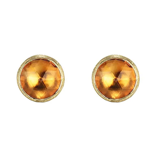 Marco Bicego Jaipur 18ct Yellow Gold Yellow Quartz Stud Earrings