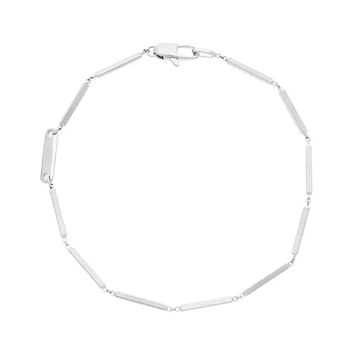 Marco Bicego Uomo 18ct White Gold Unisex Link Bracelet - 20.5cm