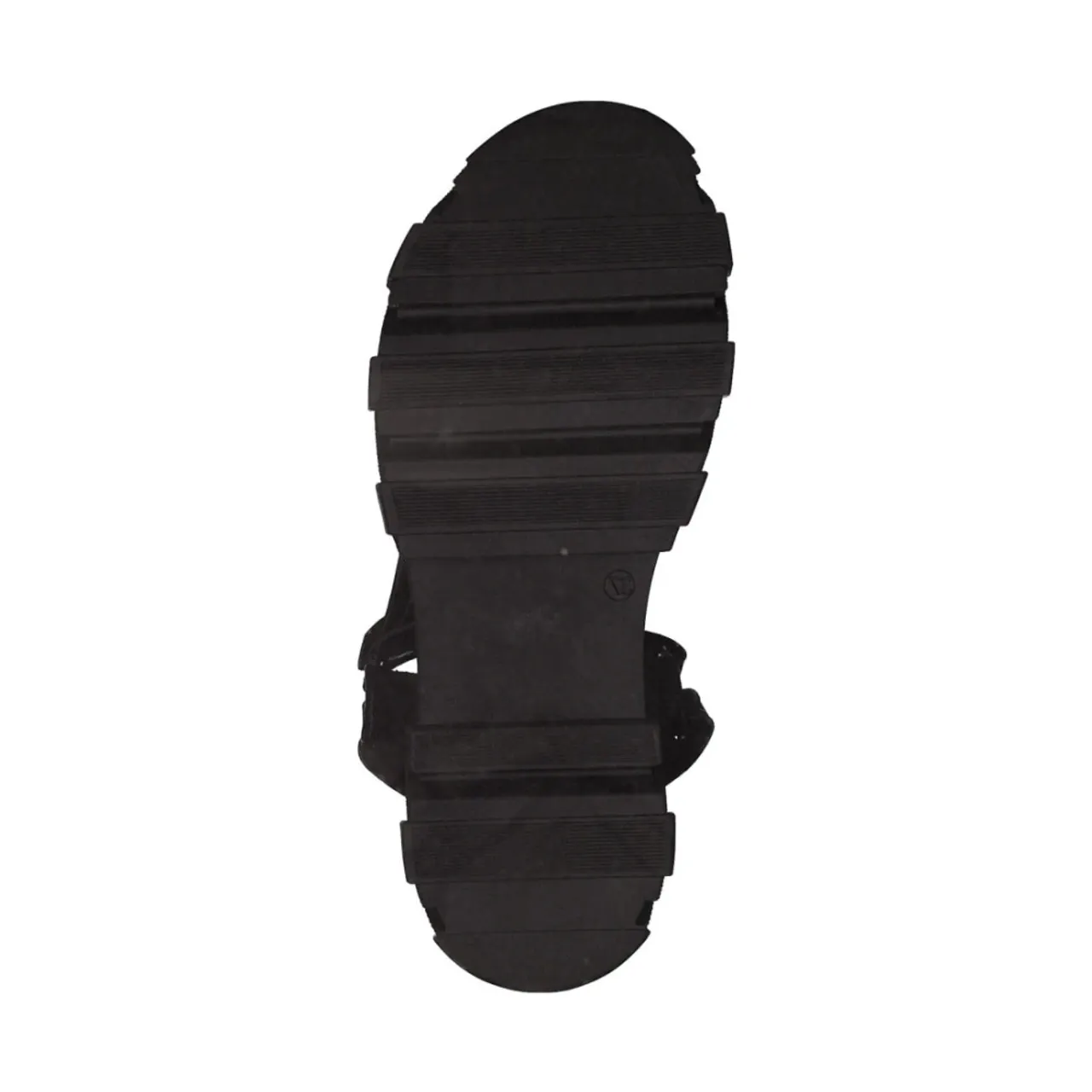 Marco Tozzi , black casual open sandals ,Black female, Sizes: