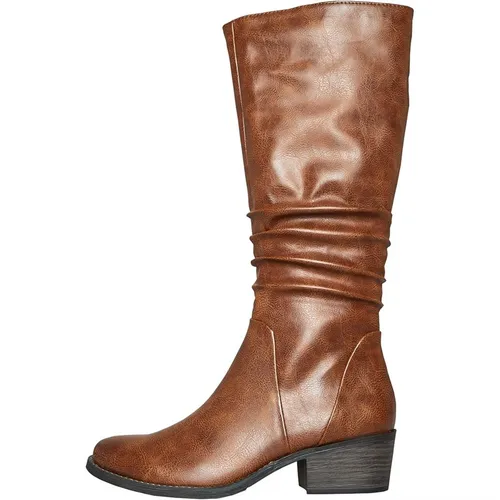 Marco Tozzi Womens 25524 Knee High Boots Chestnut Antic