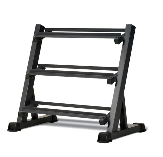 MARCY 3-Tier Dumbbell Rack Multilevel Weight Storage