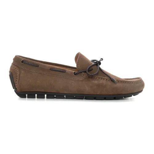 Marechiaro 1962 , Loafer in suede ,Brown male, Sizes: