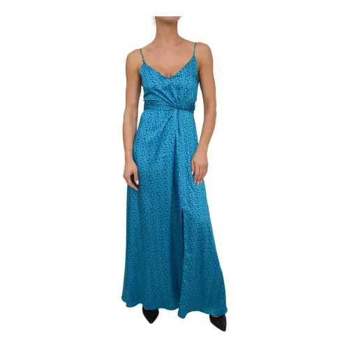 Marella , Maxi Dresses ,Blue female, Sizes: