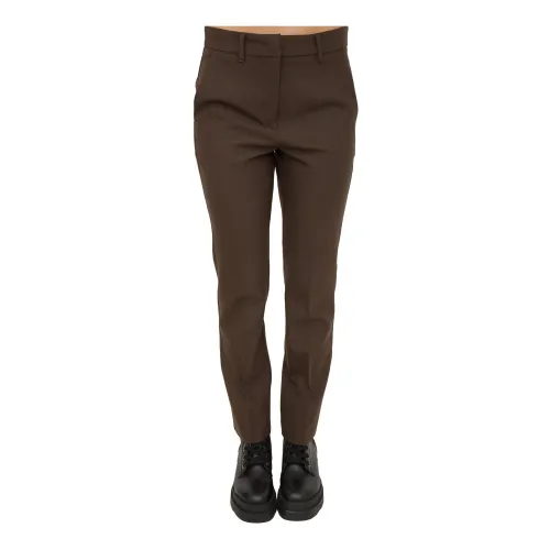 Marella , Pantalone - Stylish Trousers ,Brown female, Sizes:
