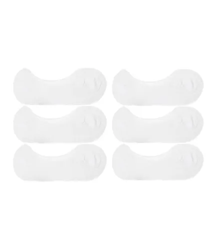 Marie Claire Mens Pack-6 Invisible Sport Socks 65099 men - White