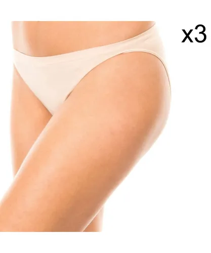 Marie Claire Womens Traceless and ultra-elastic shaping Bikini panties 54400 women - Beige Polyamide