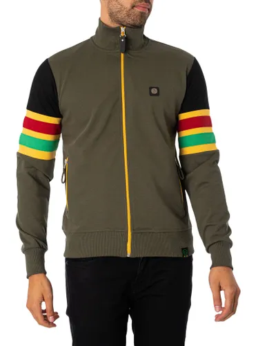 Marley Stripe Sleeve Track Jacket