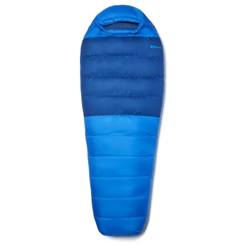 Marmot - Lost Coast 15 - Down sleeping bag size bis 183 cm - Regular, blue