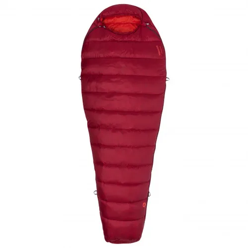 Marmot - Micron 40 - Down sleeping bag size 183 cm - Regular, red