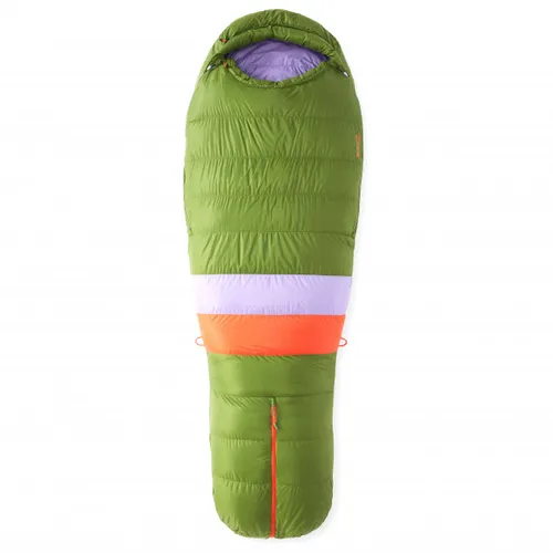 Marmot - Women's Angel Fire - Down sleeping bag size Long, foliage /purple