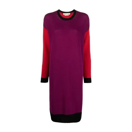 Marni , Day Dress ,Purple female, Sizes:
