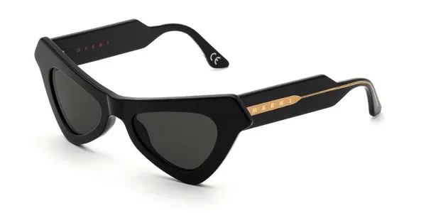 Marni Fairy Pools Forest TQQ Women's Sunglasses Black Size 50