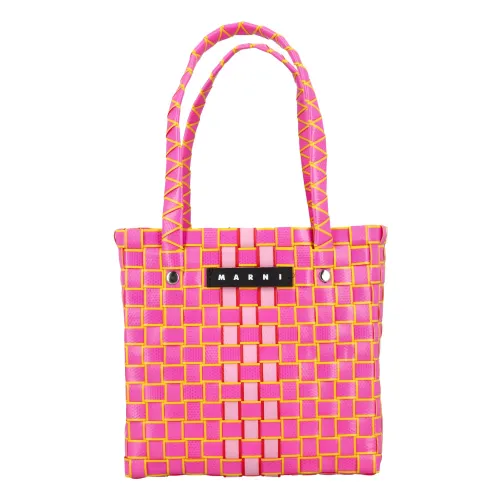 Marni , Girls Bags Handbag Hot Pink Aw23 ,Pink female, Sizes: ONE SIZE