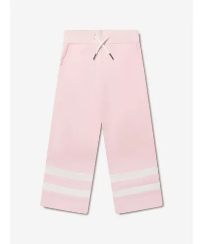 Marni KIDS Girls Contrast Stripe Sweatpants - Pink