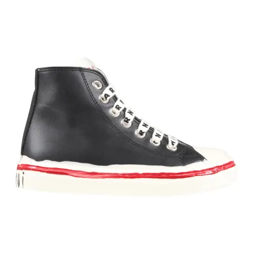 Marni , Kids Sneakers - Stylish and Trendy ,Black male, Sizes: