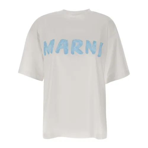 Marni , Marni T-shirts and Polos White ,White female, Sizes: