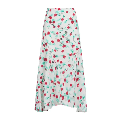 Marni , Midi Skirt with Reverie Print ,Multicolor female, Sizes: