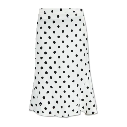 Marni , Skirt with polka dots ,White female, Sizes: