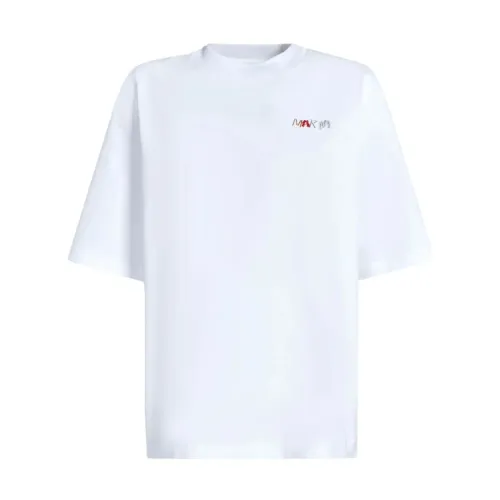 Marni , Stylish T-Shirts for Women ,White female, Sizes: