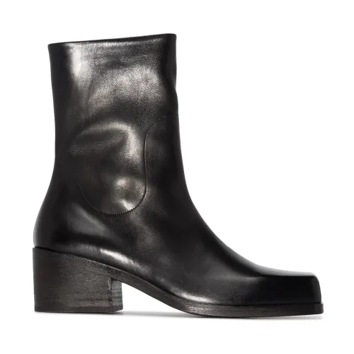 Marsell , Black Cassello Boot ,Black female, Sizes: