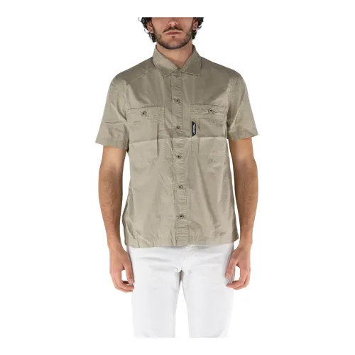 Marshall Artist , Short Sleeve Reno Shirt ,Beige male, Sizes: