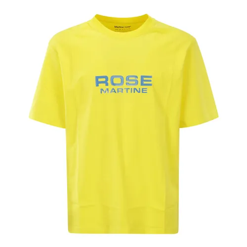 Martine Rose , Classic T-Shirt ,Yellow male, Sizes: