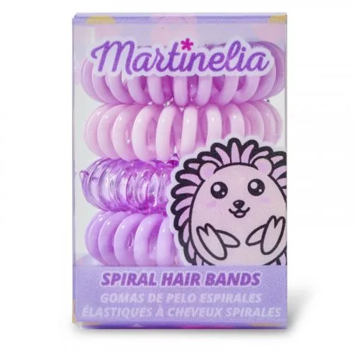 Martinelia Spiral Hair Bands Purple
