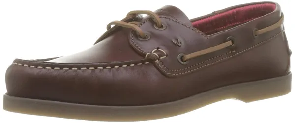 MARTINELLI Leather Boat Shoes HANS 1360 Cognac