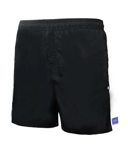 Maru Quadra 10" Mens Black Swimming Shorts Textile