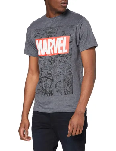 Marvel Men's Marvel Mono Comic T-shirt T Shirt