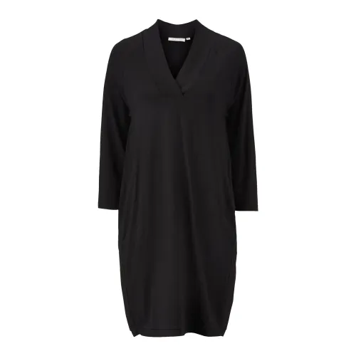 Masai , Stylish Magritta Tunic with ¾ Sleeves ,Black female, Sizes: