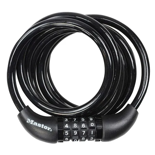 Master Lock Bike Cable Lock [Combination] [1.8 m Coiling