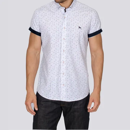 Mataro Short Sleeve Shirt White - S