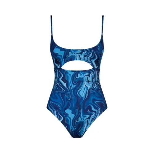 Matinée , One-Piece Swimsuits ,Blue female, Sizes: