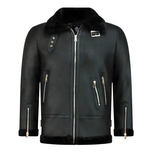 Matogla , Shearling Jacket Women - Cool winter jacket ,Black female, Sizes: