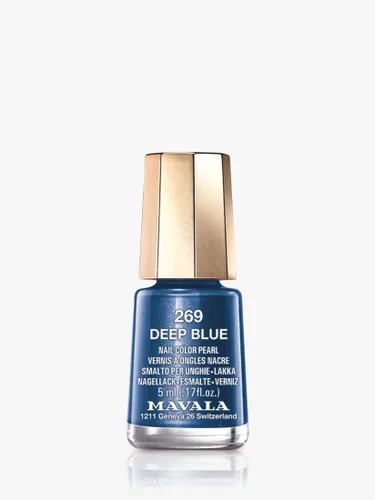 Mavala Mini Colour Nail Polish - Pearl - 269 Deep Blue - Unisex - Size: 5ml