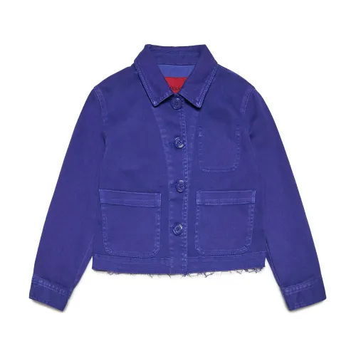 Max & Co , Denim Jackets ,Purple female, Sizes: