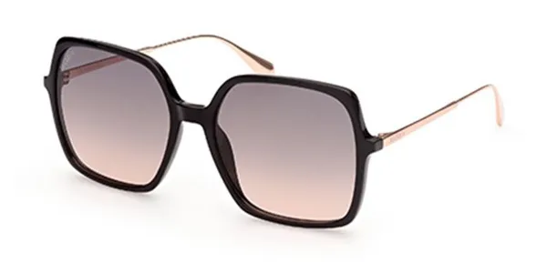Max & Co. MO0010 01B Women's Sunglasses Black Size 57