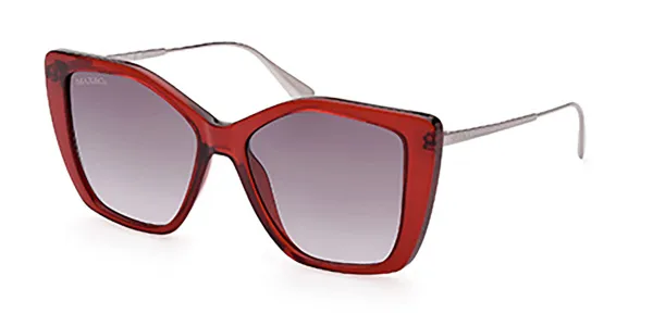 Max & Co. MO0065 66B Women's Sunglasses Red Size 54