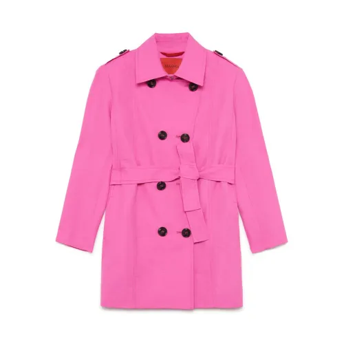 Max & Co , Stylish Trench Coat ,Pink unisex, Sizes: