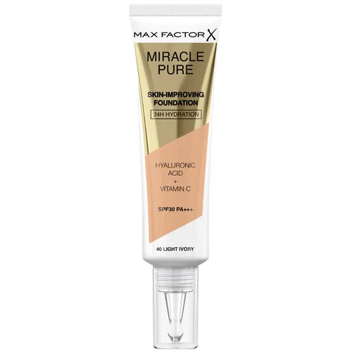 Max Factor Miracle Pure Skin Improving Foundation 30ml (Various Shades) - Mocha