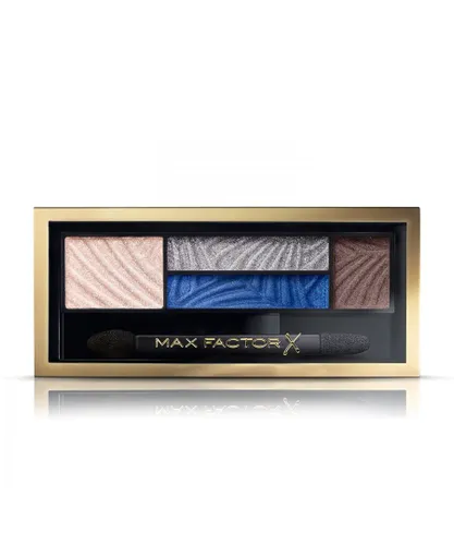 Max Factor Unisex Smokey Eye Drama Kit Eyeshadow Quad Palette - 06 Azure Allure - One Size