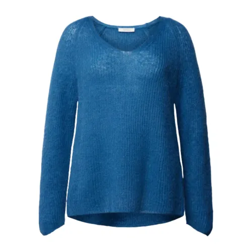 Max Mara , Blue Sweaters for Women ,Blue female, Sizes:
