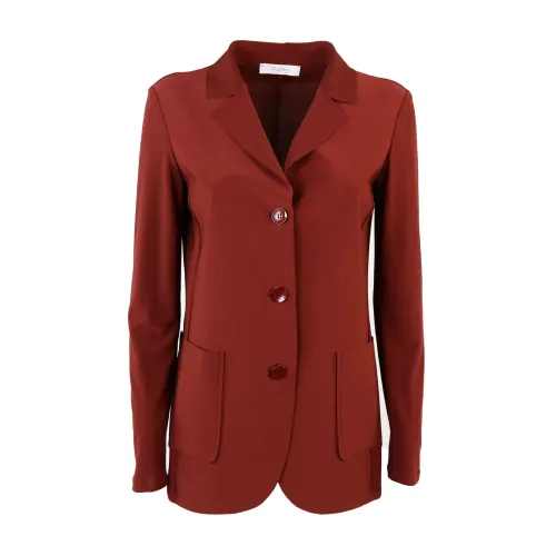 Max Mara , Jersey Jacket ,Red female, Sizes: