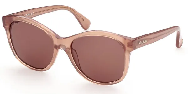 Max Mara MM0007 45E Women's Sunglasses Brown Size 56