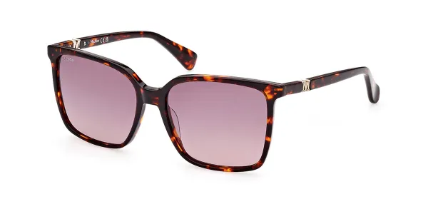 Max Mara MM0046 54T Women's Sunglasses Tortoiseshell Size 57