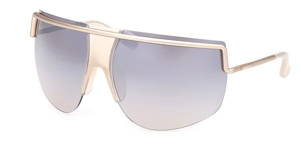 Max Mara MM0050 32C Women's Sunglasses Gold Size 70