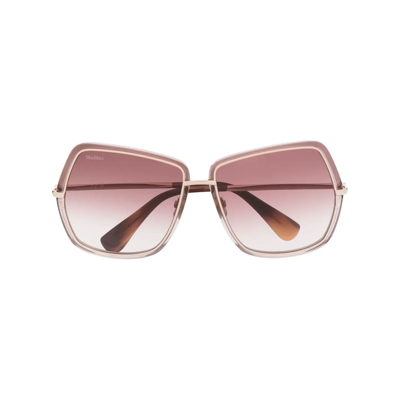 Max Mara , Mm0054 28F Sunglasses ,Brown female, Sizes: