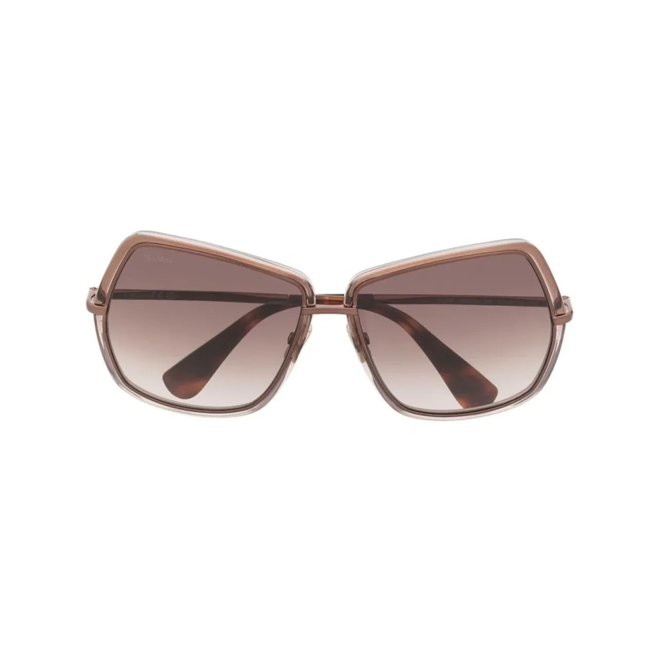 Max Mara , Mm0054 48F Sunglasses ,Brown female, Sizes: