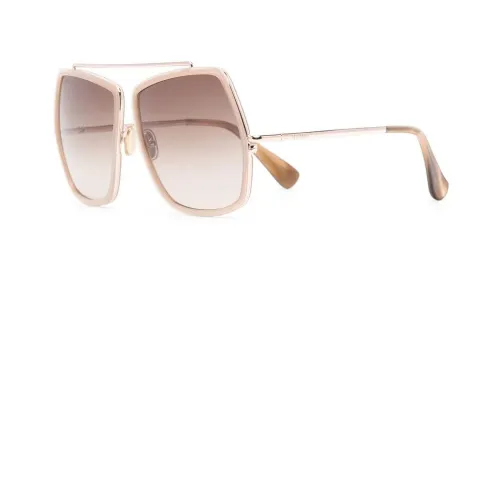Max Mara , Mm0060 60F Sunglasses ,Brown female, Sizes: